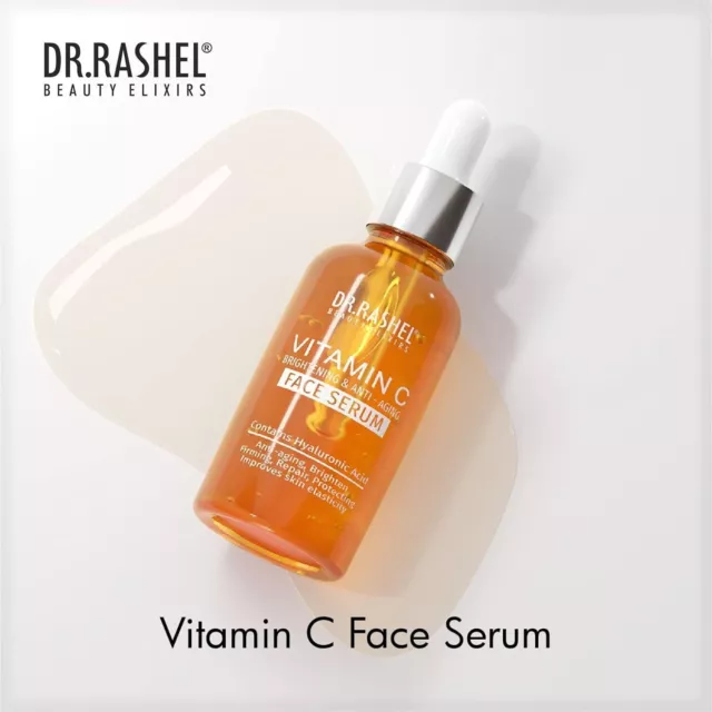 DR.RASHEL Suero facial con vitamina C para iluminar y antienvejecimiento...