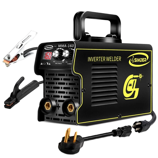 Welder Machine 160A Stick Welder 110V 220V Dual Voltage MMA Weldi...