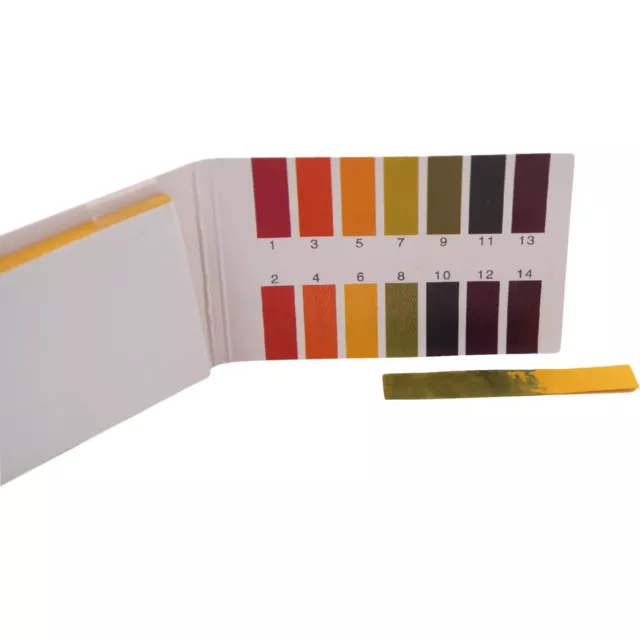 320 Stk.1-14 pH Wert Teststreifen Indikatorpapier Strips Messung Pool Wassertest 2