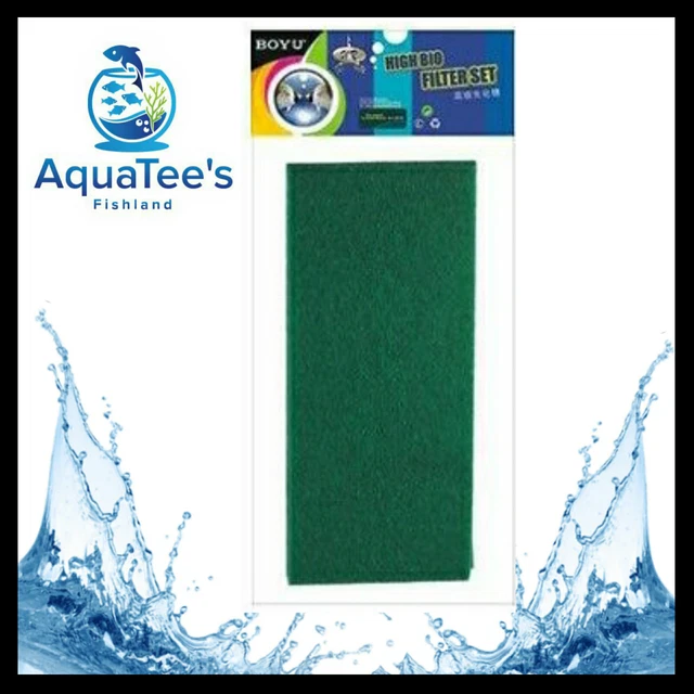 Boyu Biological Super Fine Filter 3Ft Aquarium Pond Marine Fish Tank Can Cut