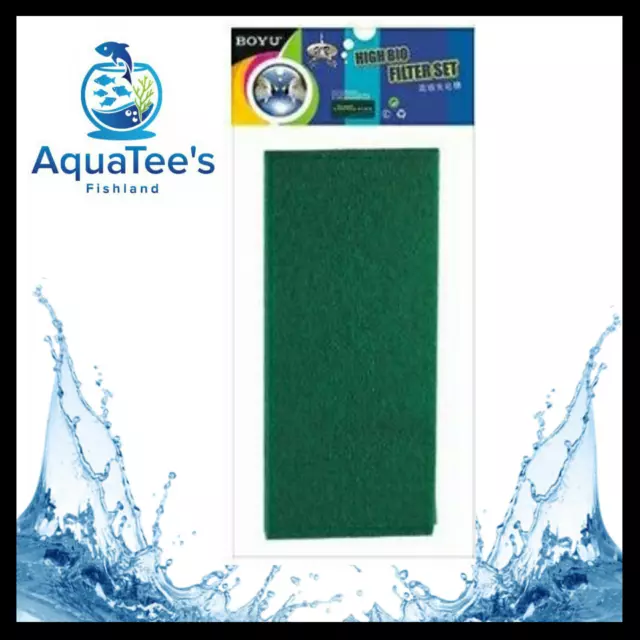 Boyu Biological Super Fine Filter 3ft Aquarium Pond Marine Fish Tank Can Cut