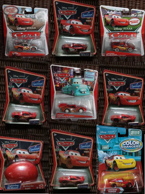 McQueen from CARS Disney Pixar (Mattel 1/55)