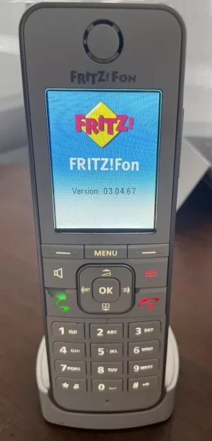 Pièce Défectueuse ! AVM Fritz!Fon C6 Dect-Komforttelefon - Avant Lire
