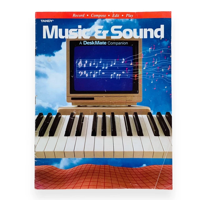 VTG 1989 Tandy Music & Sound Manual Deskmate Companion