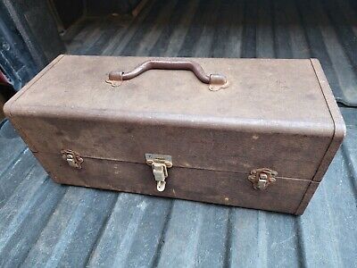 Vintage Kennedy T-18 Tackle Box 2  Cantilever Drawers Machinist Tool Box