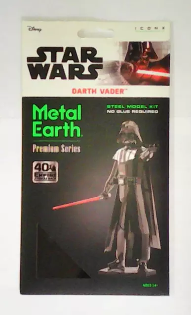 star wars metal earth darth vader 3D