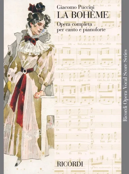 La Boheme Vocal Score Italian - Puccini Sheet Music NEW 050015170