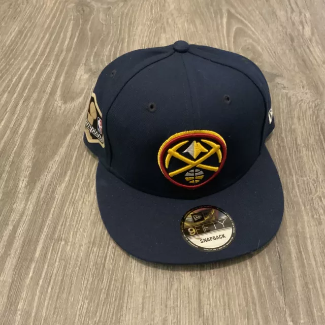 DENVER NUGGETS NEW Era 2023 NBA Finals Champions Side Patch 9FIFTY Hat ...