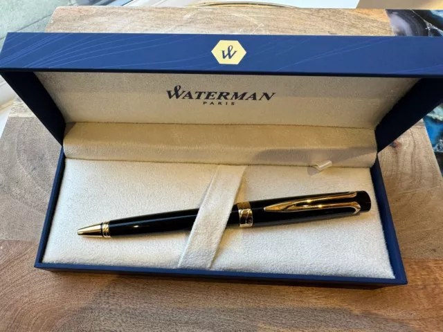 Waterman Liason Black GT Ball Pen  - Made in France