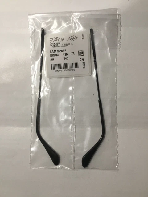Aste Ricambio Ray Ban Mod. Rb 3548N Col. 153/11 New Original Arms