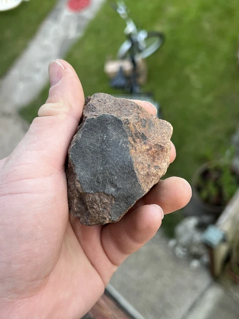 Meteorite Fusion Crust 335g