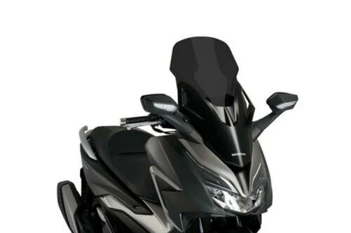 Pare-brise Moto Puig Vision Fumé - Compatible Multiple Modèles Ducati, Honda, Triumph, Yamaha