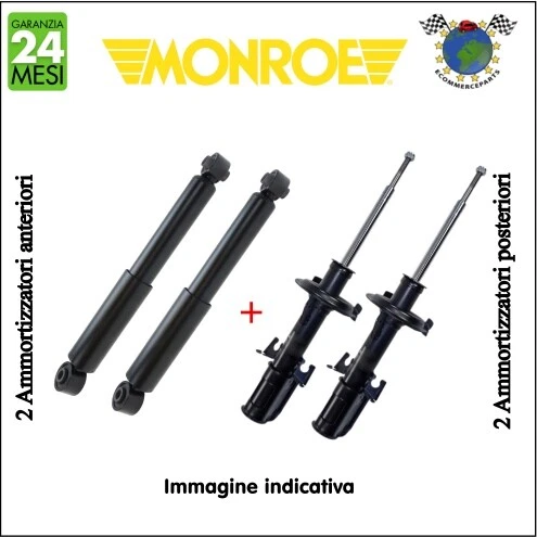 Kit Ammortizzatori Ant+Post xx Original (Gas) Per Mercedes Classe E 320 280