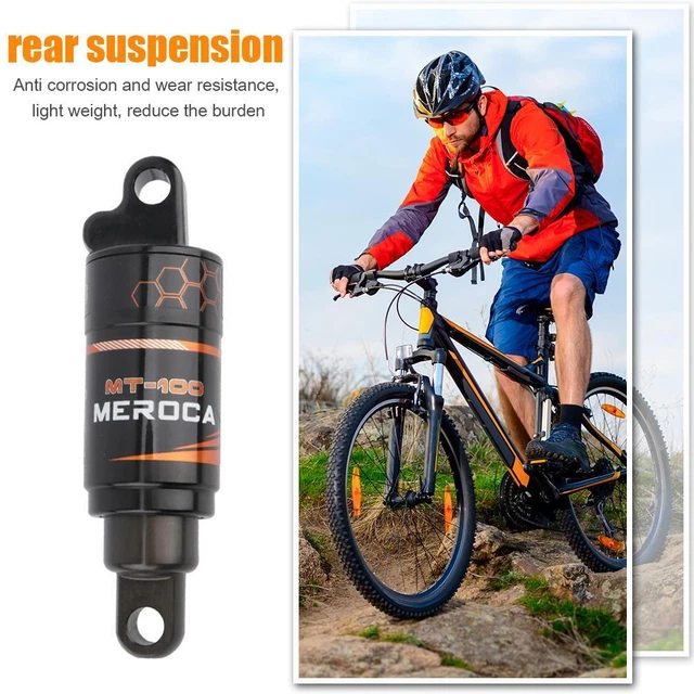 CaFfen Fahrrad Stoßdämpfer Hinten - 165mm Luftdämpfer Für Mountainbike Mit Lock Out - Leichtbau