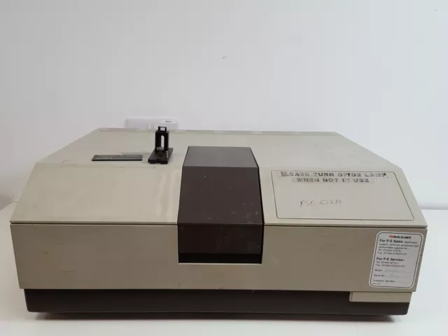 Perkin-Elmer Lambda 5 UV/VIS Spectrophotometer Lab