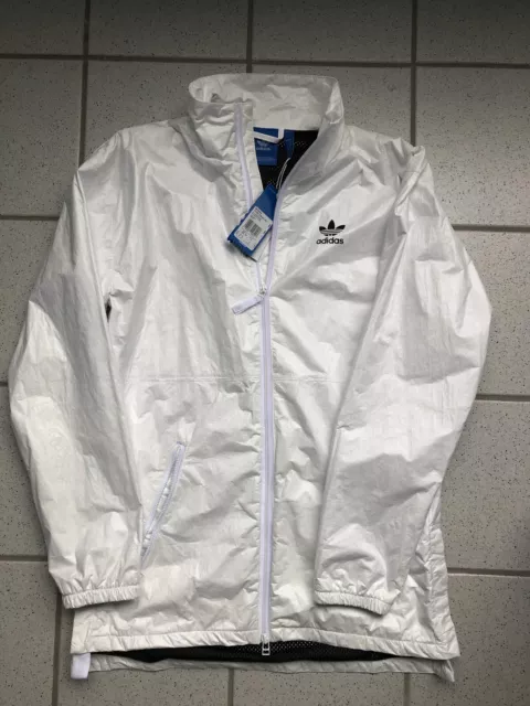 Adidas Coach JKT TYVEK Jacke Perlweiss Gr.S NEU!!