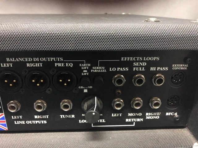 Trace Elliot AH-1000/12 , 2x 500 Watt Solid State Bass Amp Head