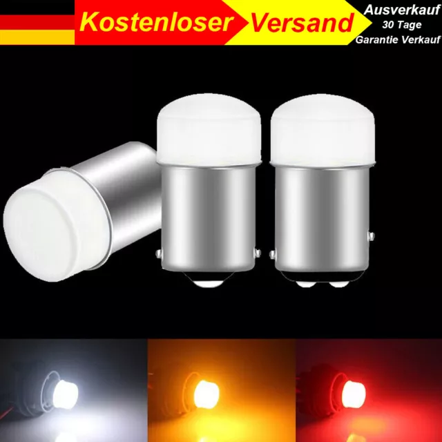 1-10x BA15S BAY15D LED Auto Birne Rücklicht Bremslicht Blinker Licht Lampe DC12V