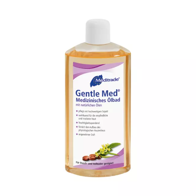 Baño de aceite Meditrade Gentle Med - 500 ml | botella (500 ml) | botella (1 ml)