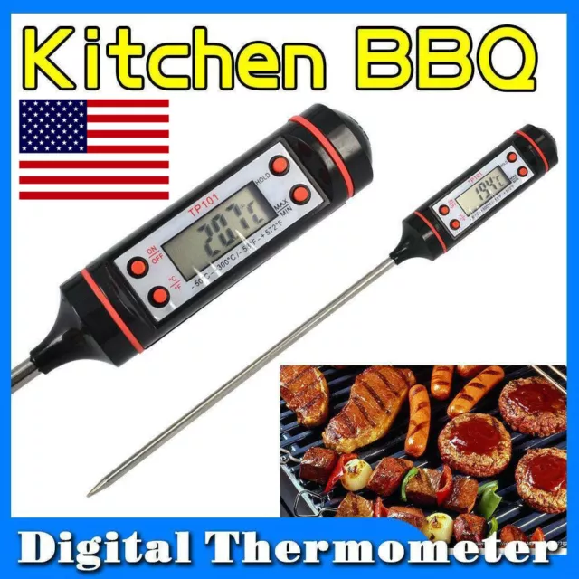 Cuisinart Instant Read Digital Meat Thermometer 5 Probe Cover Included  CGWM-070