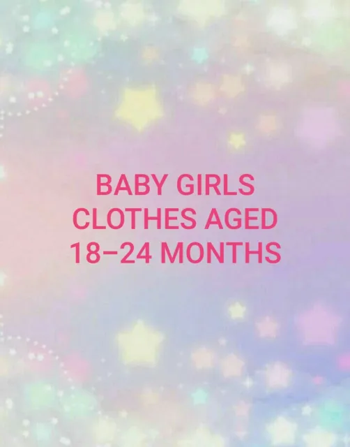 Abbigliamento per bambine età 18-24 mesi fai il tuo pacchetto top gonne leggings