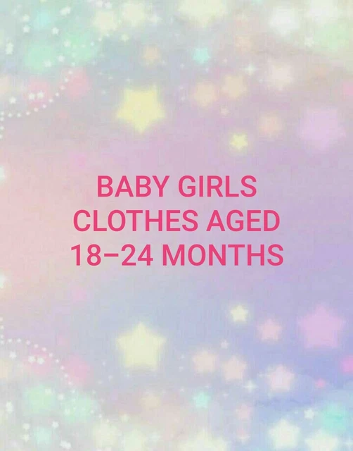 Baby Girls Clothes Aged 18-24 Months Make Your Own Bundle Tops Skirts Leggings