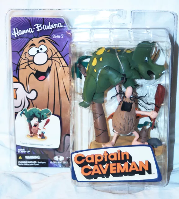 Mcfarlane Toys Hanna Barbera Series 2 Captain Caveman Collectible Figure Set New 5999 Picclick
