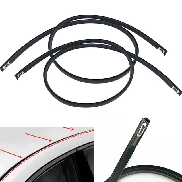 Lot De 2 Moulures De Garniture De Toit En Caoutchouc - Remplacement Pour Modèles 2005-2008, OEM 74316SAA003 - 13