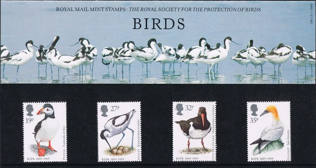 1989 Birds Mint Stamps - Commemorative Presentation Pack #196