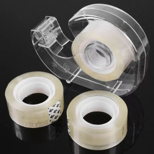Tabletop Gift Wrapping Tool Tape Dispenser Paper Roll Holder Clip