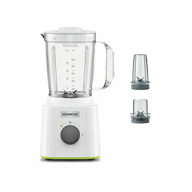 Kenwood Blend-Xtract 3-In-1 Blender Smoothie Blender 1.6L White/Green BLP31.D0WG