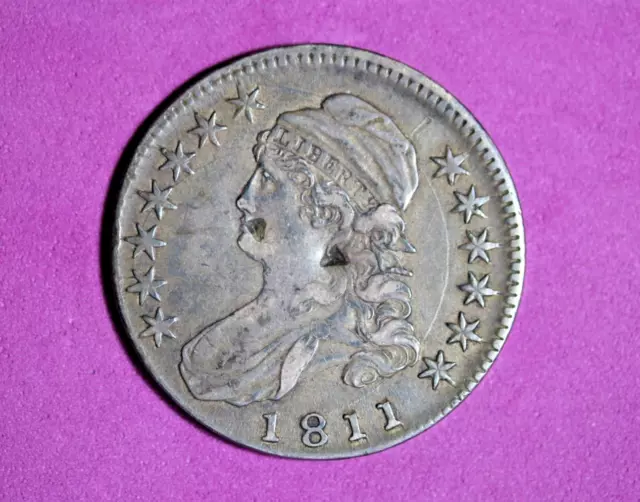 ESTATE FIND 1811 Capped Bust Half Dollar #P18224