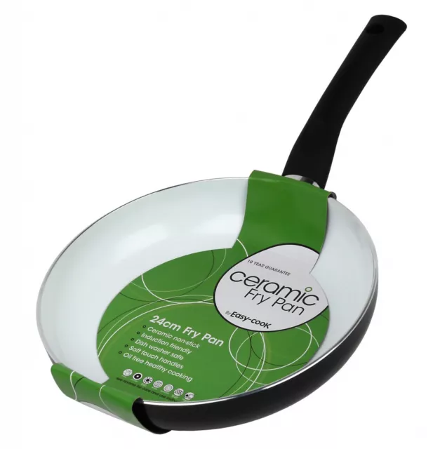 Pendeford Easy Cook Ceramic Fry Frying Pan 24cm Induction Safe 10 Year Guarantee