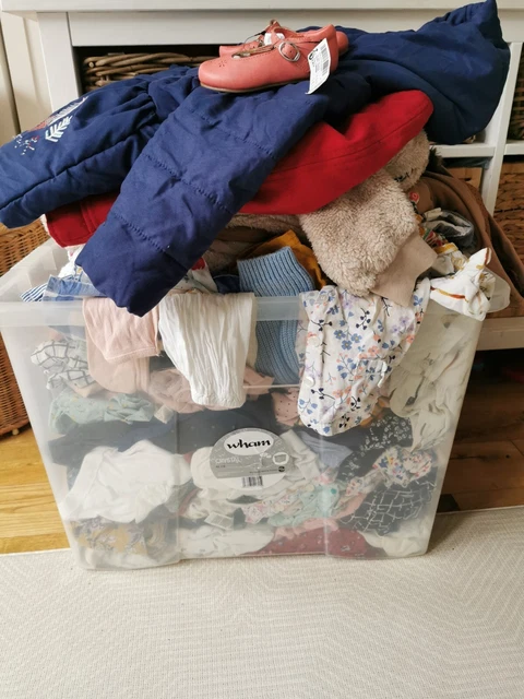 Huge 108 items bundle of baby girls clothes 18-24 months / next / John lewis/