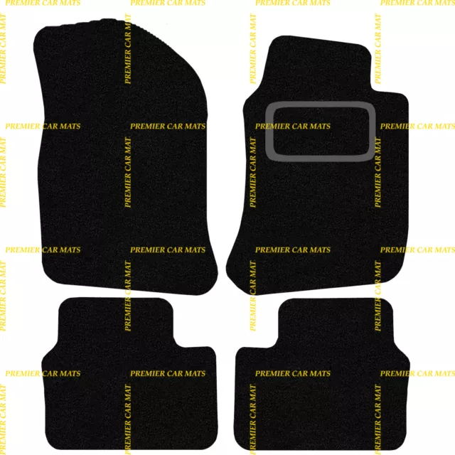 Fits Vauxhall Vectra 1995 To 2002 Tailored Black Carpet Car Floor Mats Set