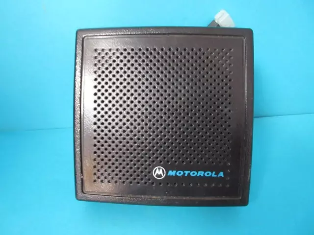 Motorola Model Hsn1006A 6 Watt Amplifier External Speaker For Vehicles