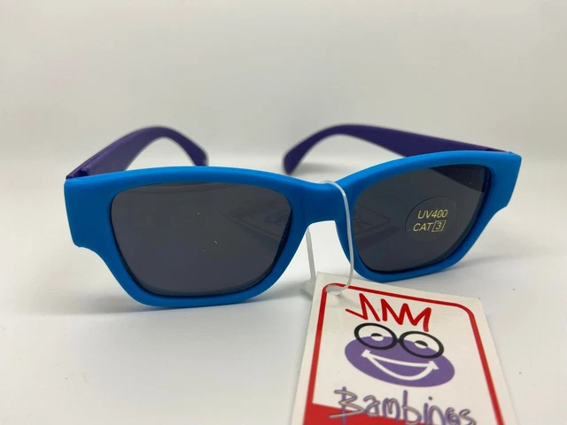 Occhiali da sole Bambines by Bartex per bambini - protezione UV400 - montatura viola blu