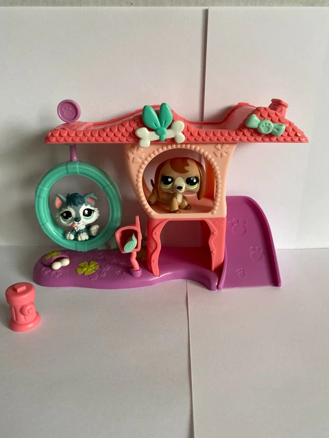 LITTLEST PET SHOP Dog Playhouse Playful Puppy House Animal Figure Bundle  Toy LPS $19.99 - PicClick AU