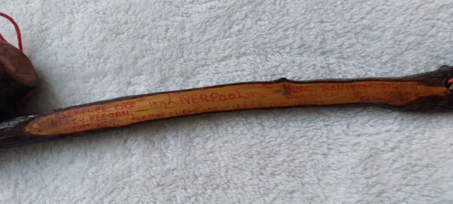 Liverpool FC Souvenir Shillelagh  1975-76  League Champions and UEFA Cup Winners