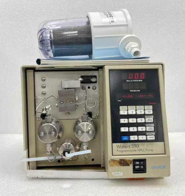 Waters Millipore 590 Programmable HPLC Pump Solvent Delivery Lab Science module