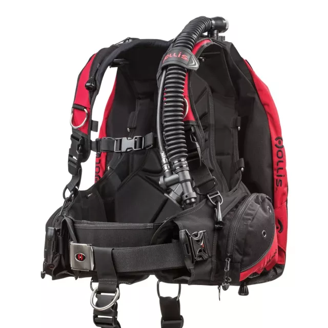 Hollis HD-200 Scuba Diving BCD almost NEW PERFECT Size Small