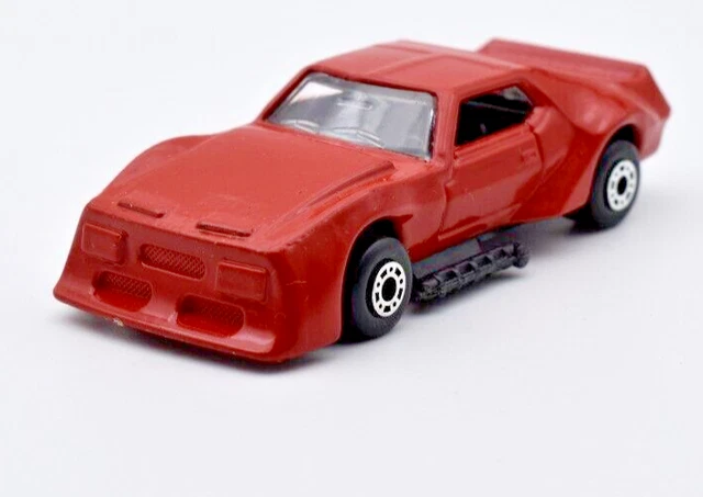 Voiture Miniature Matchbox Superfast N°4 - Chevrolet 57 Rose Et Rouge, Flamme, 1979