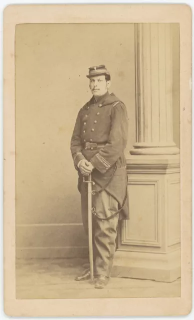 Military CDV. Captain by Better in Blois. War 1870-71. Military.