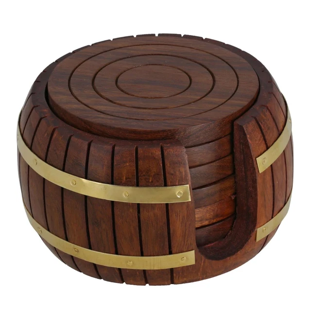 Set de 6 sous-verres mandalas Mani Bhadra - Mr Scandinave