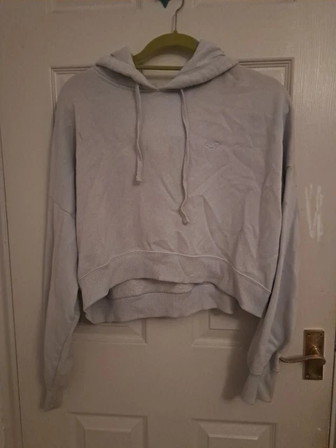 Hollister crop deals hoodie