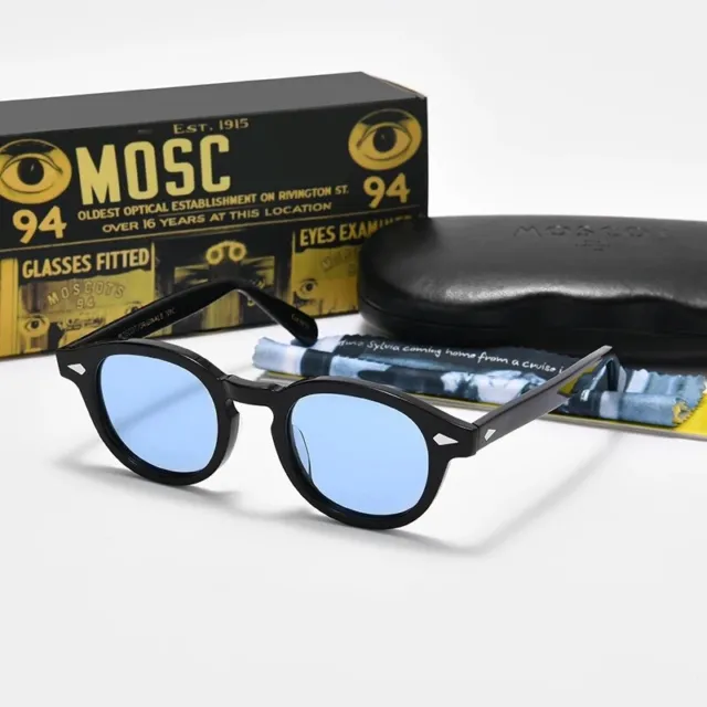 Occhiale tipo Moscot lenti blu, Medium 46 Lemtosh