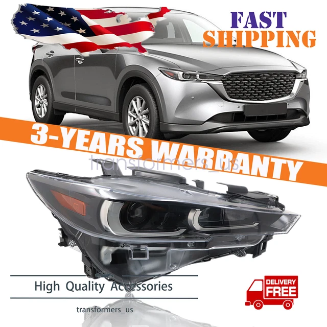 For 2017-2021 Mazda CX-5 CX5 W/O AFS Model Left&Right Side Headlight For 2017-2021 Mazda CX-5 CX5 W/O AFS Model Left&Right Side Headlight
