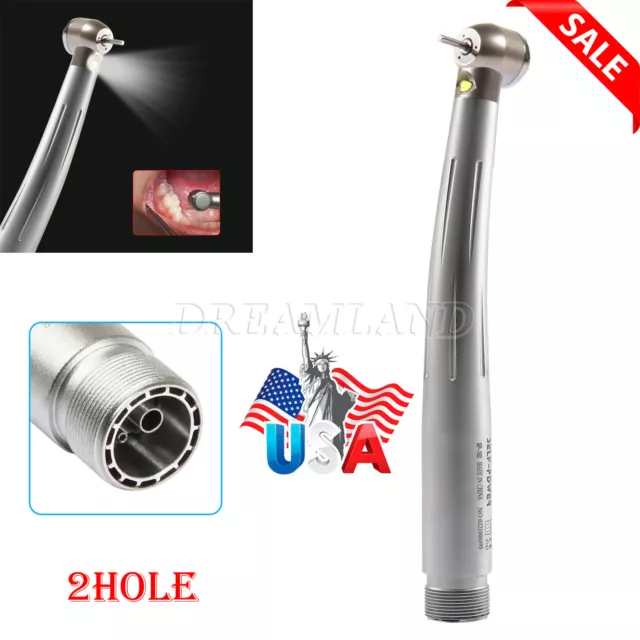 Estilo NSK Dental Pieza de mano LED alta velocidad Pana MAX EK LED 2 Hole