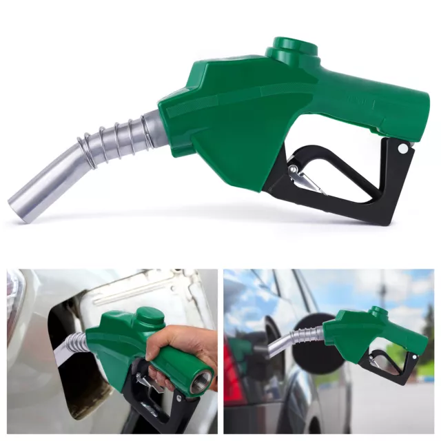 1" Automatic Diesel Fuel Nozzle For Gasoline Refilling Thickened Threade Port