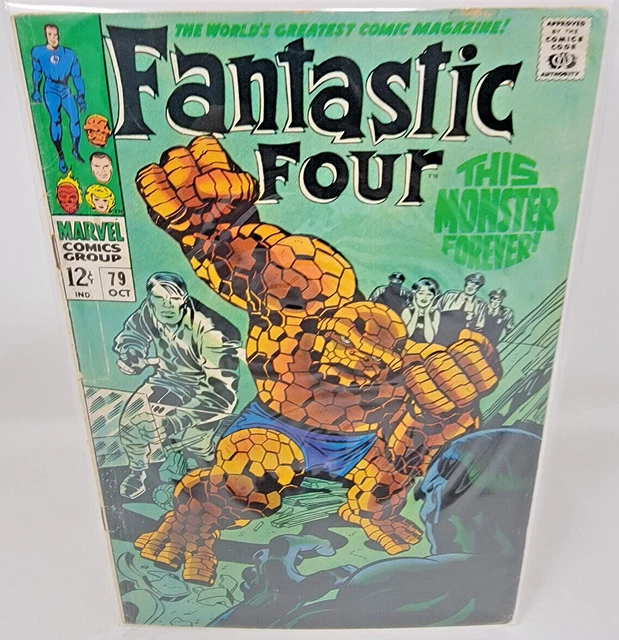 Fantastic Four #79 Android Man 1St Appearance *1968* 4.0